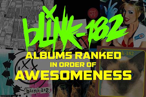 Blink-182 Albums Ranked in Order of Awesomeness