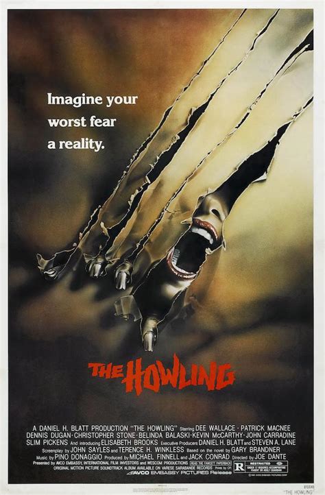 The Howling (1981) movie posters