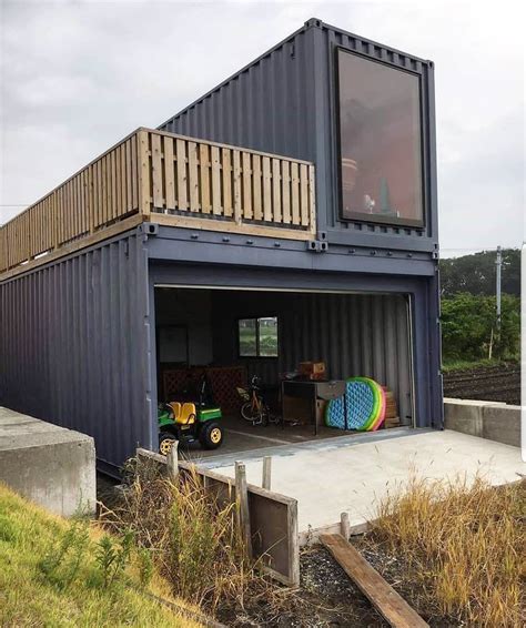 30+ Container Home With Garage – DECOOMO