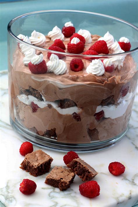 Chocolate Raspberry Trifle - My Recipe Treasures