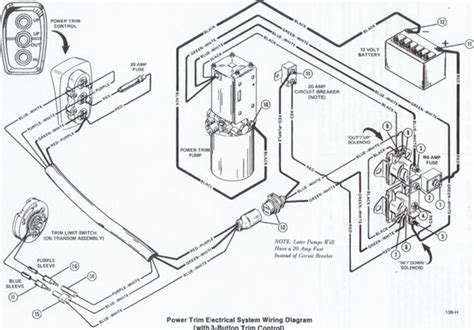 Mercruiser Trim Pump Diagram