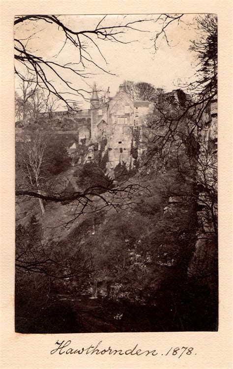 Hawthornden 1878 | Hawthornden Castle is located on the Rive… | Flickr