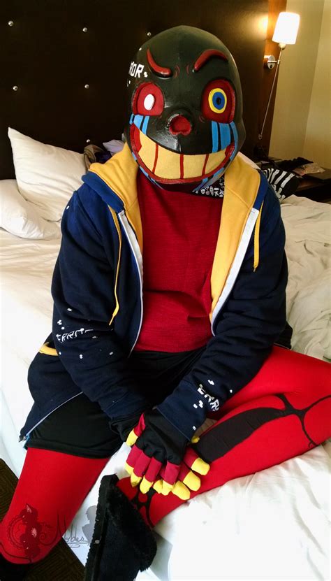 [Cosplay] Error!Sans-After a long Day :2016: by NobleTanu on DeviantArt