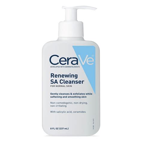 Best Face Wash For Acne: CeraVe Renewing SA Cleanser | Best Face Wash ...