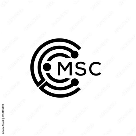 MSC letter logo design.MSC creative initials monogram vector letter ...