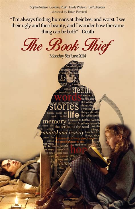 The Book Thief poster and brochure | beldemarss