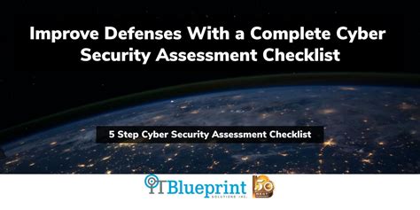 Comprehensive Cyber Security Assessment Checklist | iTBlueprint