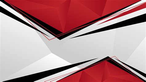 red and black abstract design on white geometric background 4615552 ...