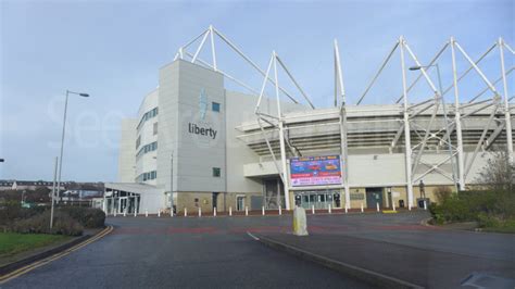 Liberty Stadium (with Defibrillator), Landore, Swansea. Open daily ...