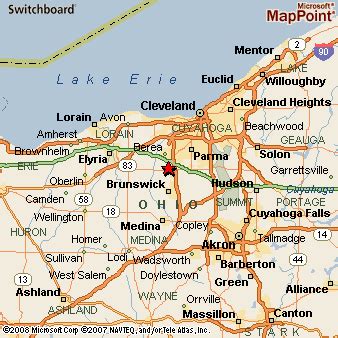 Strongsville, Ohio Area Map & More