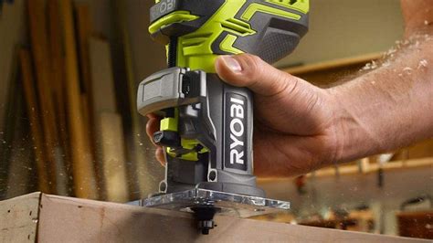 Ryobi 18V 1/4" Cordless Trim Router review: portable wood router is ...