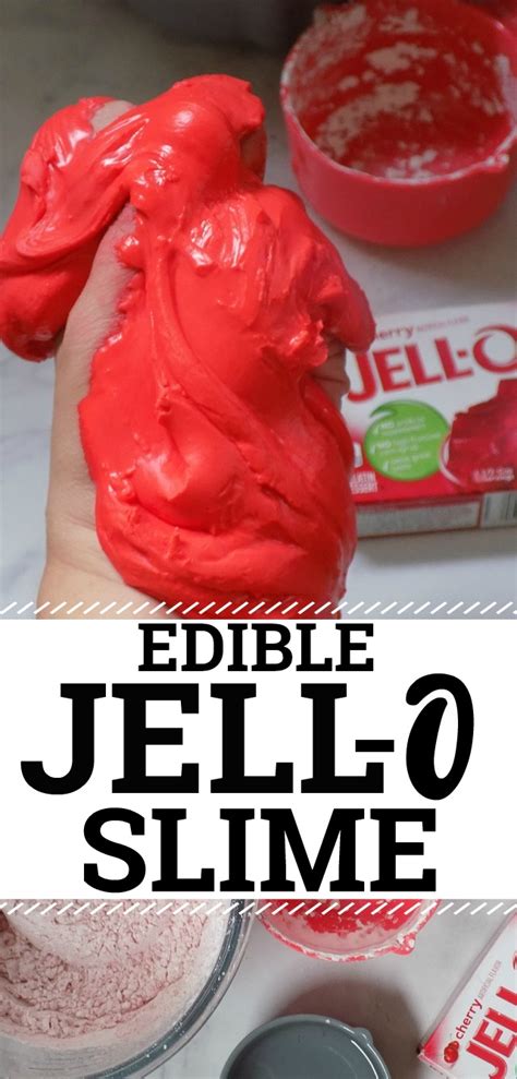 One Savvy Mom ™ | NYC Area Mom Blog: Jell-O Slime! An Edible Taste-Safe Recipe