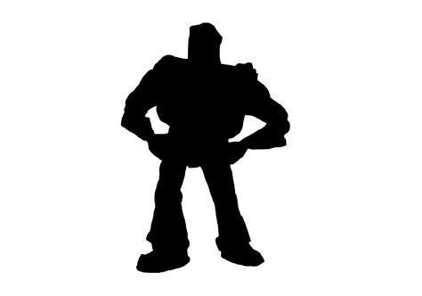 Buzz Lightyear Silhouette at GetDrawings | Free download