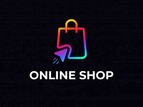 Online shopping logo design by Ahmad Abbas on Dribbble
