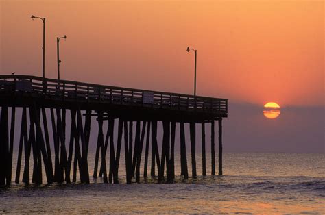 Fishing Pier, Virginia Beach, Va by Jeff Greenberg