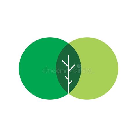 Green Circle Tree Logo Design Stock Vector - Illustration of green, idea: 237460376