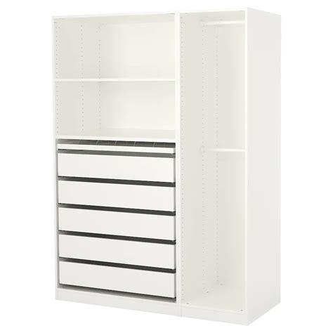PAX Wardrobe, white, 59x227/8x791/4" - IKEA | Armoire penderie, Ikea ...