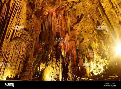 Natural karst caves Stock Photo - Alamy