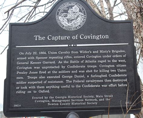 The Capture of Covington - Georgia Historical Society