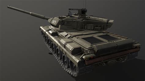 Fictional Cold War Tank - Download Free 3D model by æck (@aeck2142) [919c124] - Sketchfab