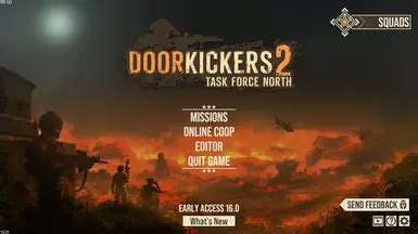 Night Menu at Door Kickers 2: Task Force North Nexus - Mods and Community