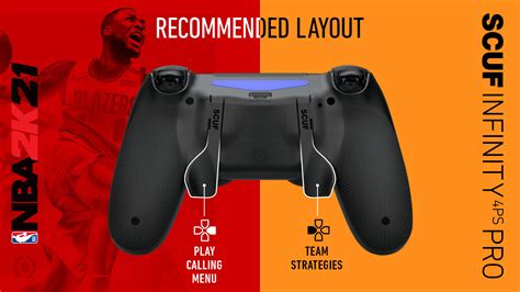 NBA 2K League PS4 Controller | Scuf Gaming