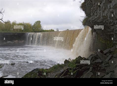 Jagala Waterfall Estonia Lahemaa National Park Stock Photo - Alamy