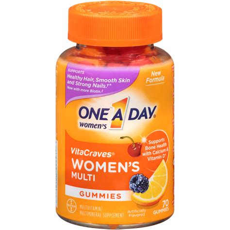 Bayer One A Day Women's VitaCraves Adult Multivitamin Gummies 70 gummies