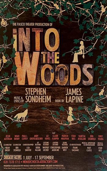 Into the Woods Poster | Menier Chocolate Factory