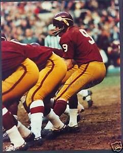 Autograph NFL SONNY JURGENSEN Photo Redskins COA | eBay