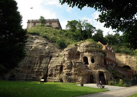 Sandstone caves under Nottingham Castle | UK | Pinterest