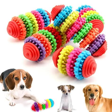 Pet Chew Toy Dog toys Puppy Dental Teeth Gums Bite Resistant cachorro ...