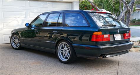 Oxford Green BMW E34 M5 Touring Is Just Pure Wagon Porn | Carscoops