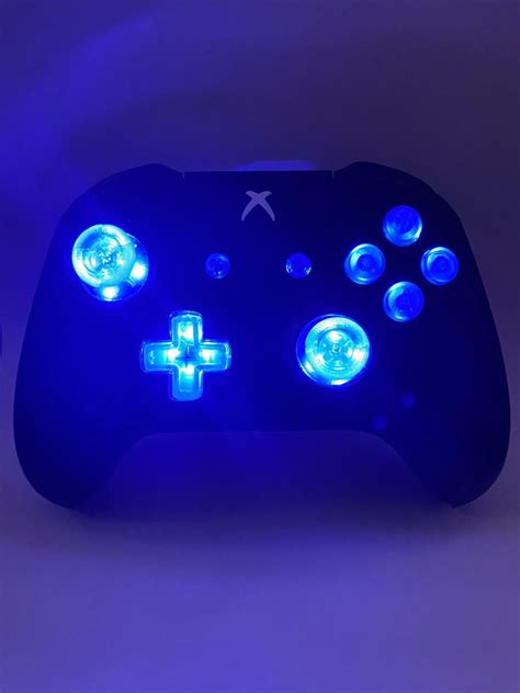 Xbox One Controller CUSTOM Leather LED Light up Colour | Etsy