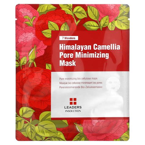 Leaders, 7 Wonders, Himalayan Camellia Pore Minimizing Beauty Mask, 1 Sheet, 1.01 fl oz (30 ml)