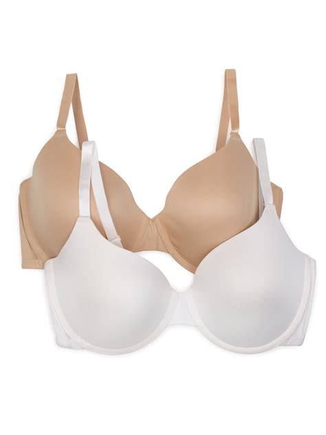 Women's T-Shirt Bra, Style FT487, 2-Pack - Walmart.com