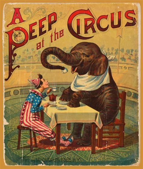 Circus Elephant Vintage Poster Free Stock Photo - Public Domain Pictures