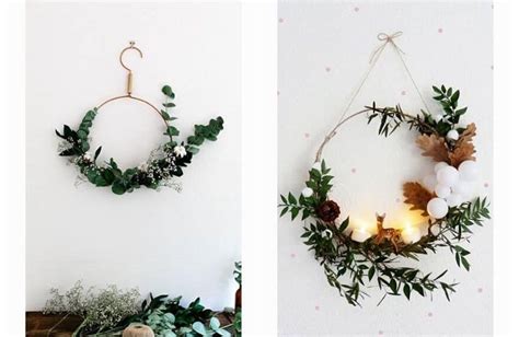 #DIY : 7 idées pour une couronne de Noël qui en jette - Depuis mon hamac