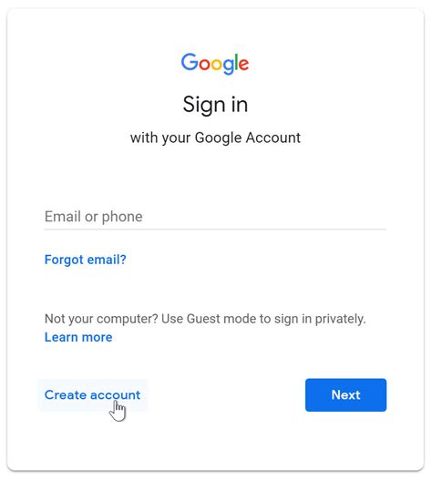 Gmail: Setting Up a Gmail Account