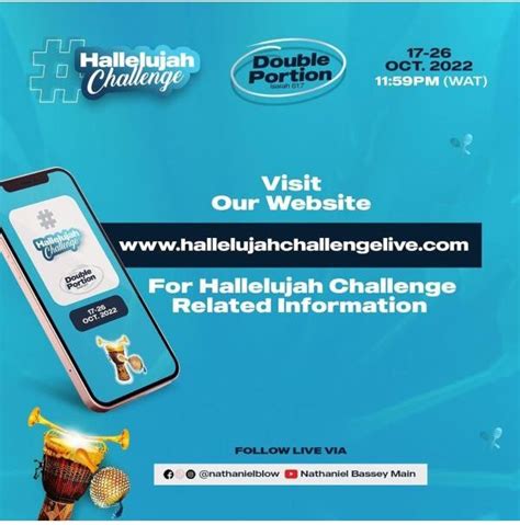 Nathaniel Bassey Hallelujah Challenge October 2022 has begun! -Join ...