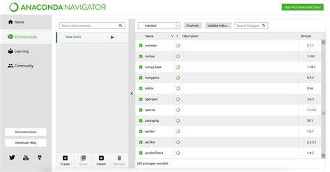 python packages in anaconda - Data36