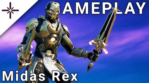 "Midas Rex" Fortnite Skin Gameplay (Both Variants with "Kingmakers ...