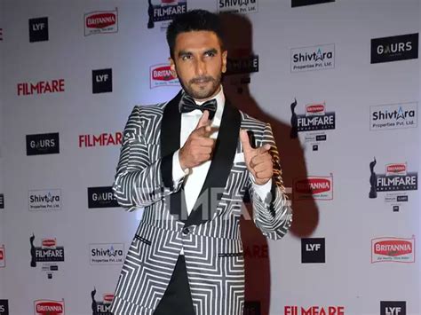 Ranveer Singh at the 61st Britannia Filmfare Awards | Filmfare.com