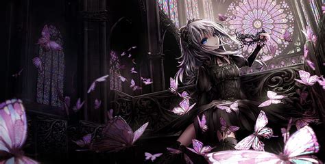 Gothic Anime Girl, pastel goth anime HD wallpaper | Pxfuel