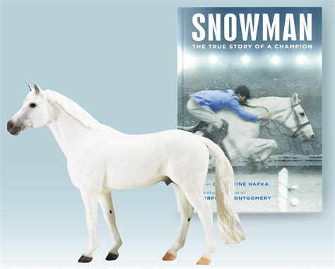 Snowman Horse & Book Set | New - BreyerHorses.com