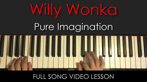 Willy Wonka | Pure Imagination | Full Song Video Lesson | Amosdoll