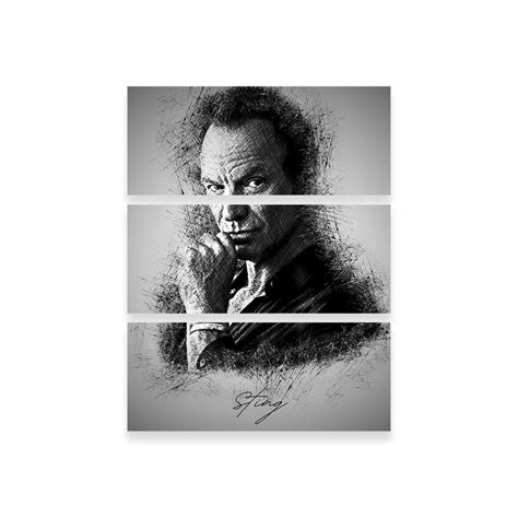 Sting – Legendary Wall Art