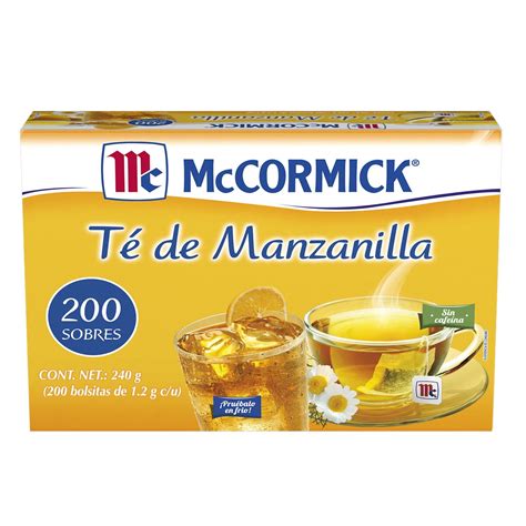 Mccormick Té de Manzanilla 200 sobres | Costco México