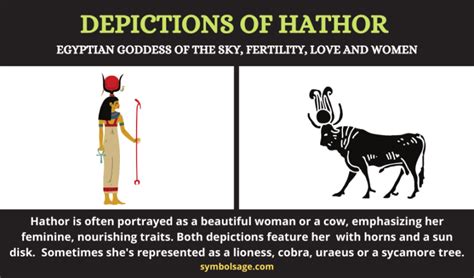 Hathor - Egyptian Goddess of Sky and Her Symbols - Symbol Sage