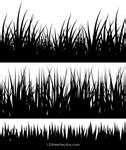 Grass Silhouette Free Vector by 123freevectors on DeviantArt